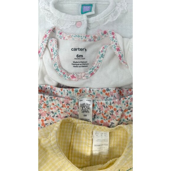 Baby Girl's - 3 Outfits - Jumpsuit, Sleeper, Leggings & Body Suit Size 3-6 M - Picture 11 of 11